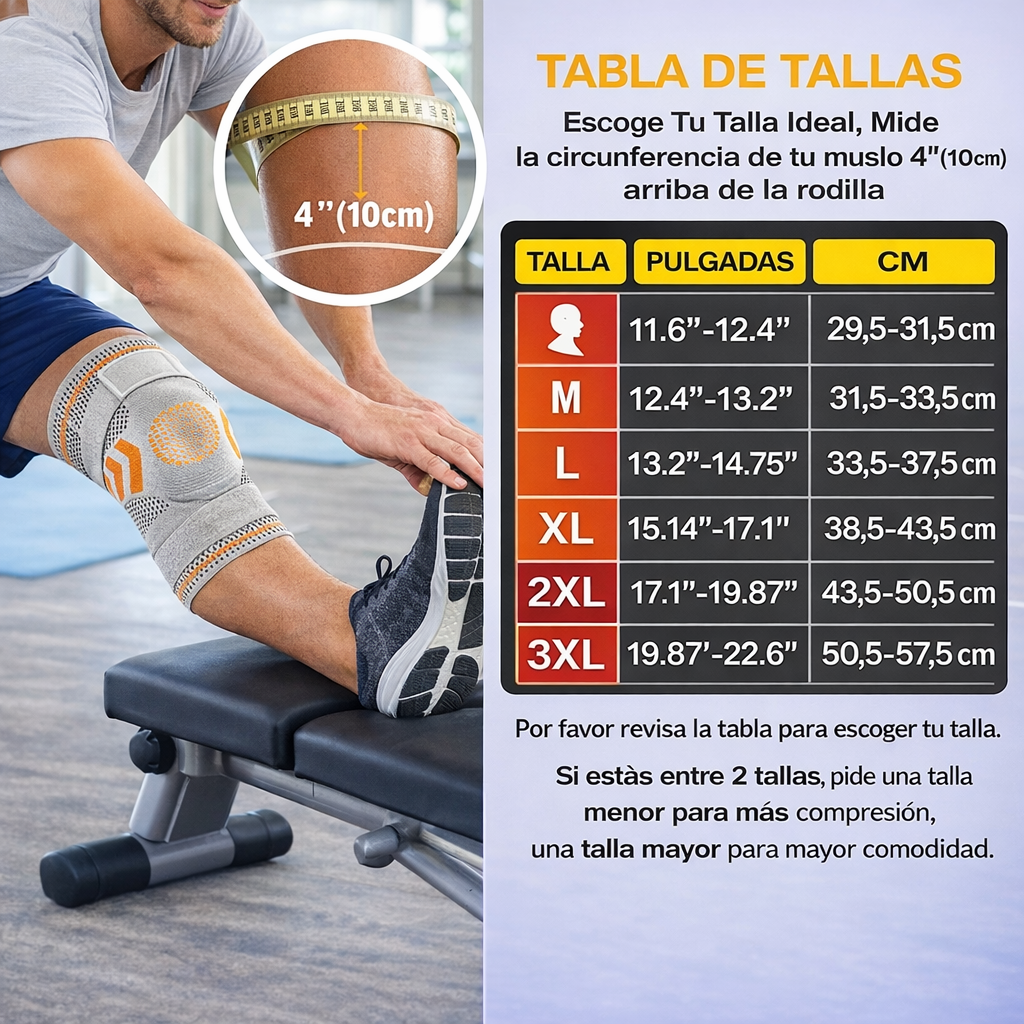 Rodillera Soporte Pro